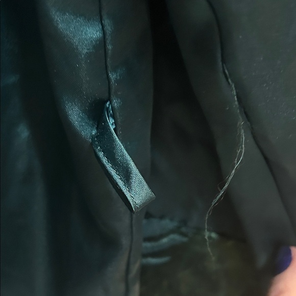 Vintage 90’s Jaclyn Smith Deep Green Satin Intimate Wrap Robe - Picture 5 of 9